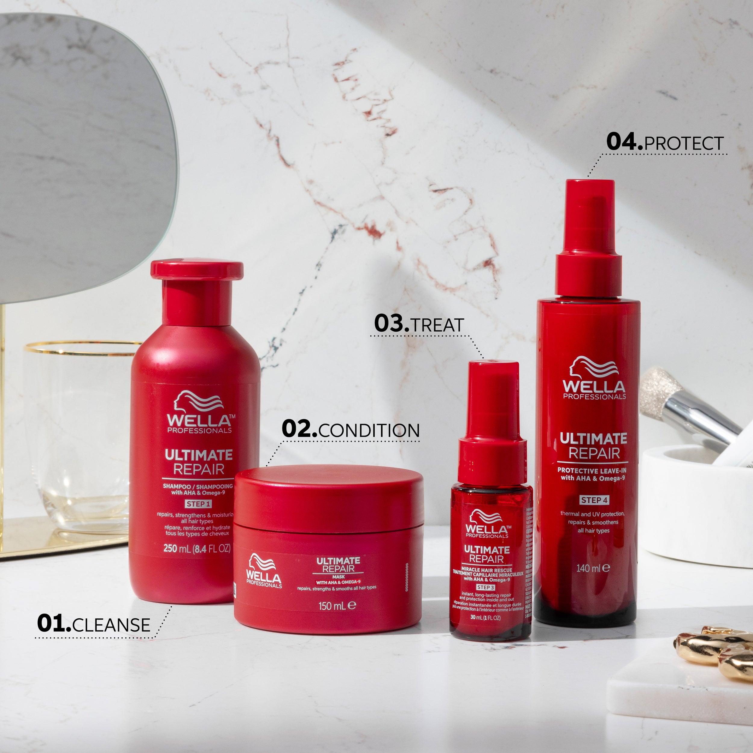 WELLA ULTIME REPAIR 6個セット Wella Ultimate Repair Hair Mask 500ml – Salon Supplies