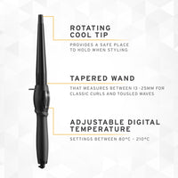Wahl Pro Shine Conical Wand 13mm-25mm