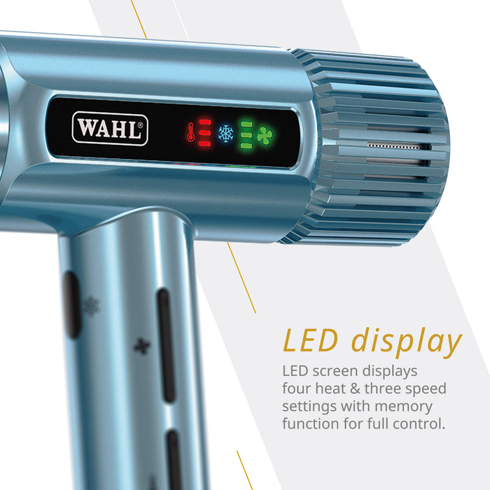 Wahl Vanquish Hair Dryer Cool Blue