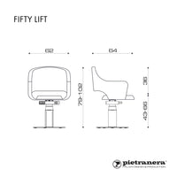 Pietranera Fifty Lift Styling Chair