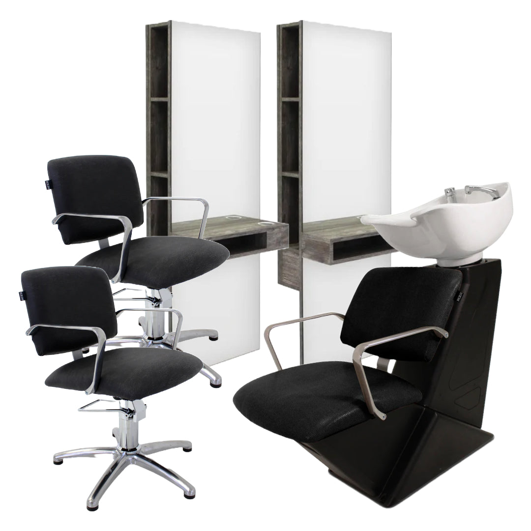 Two Position REM Furniture Package - 2x Atlas Styling Chair / 1x Atlas ...