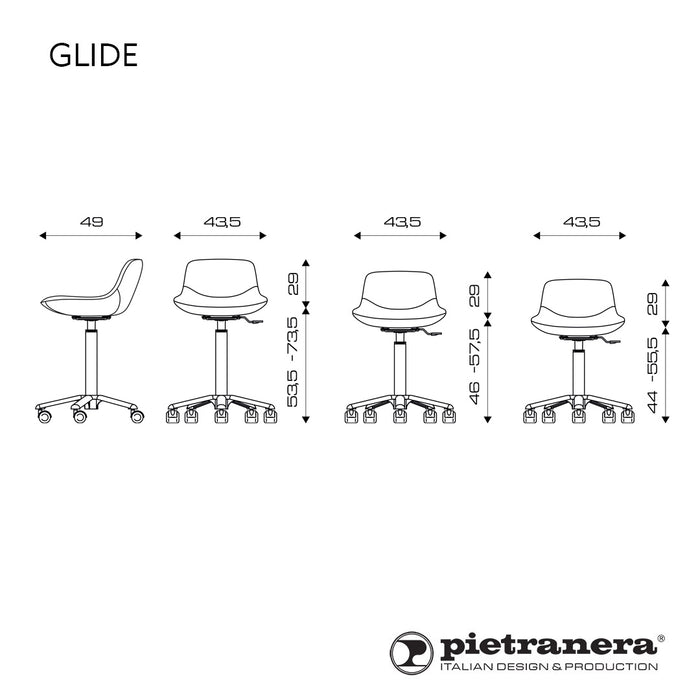 Pietranera Glide Stool