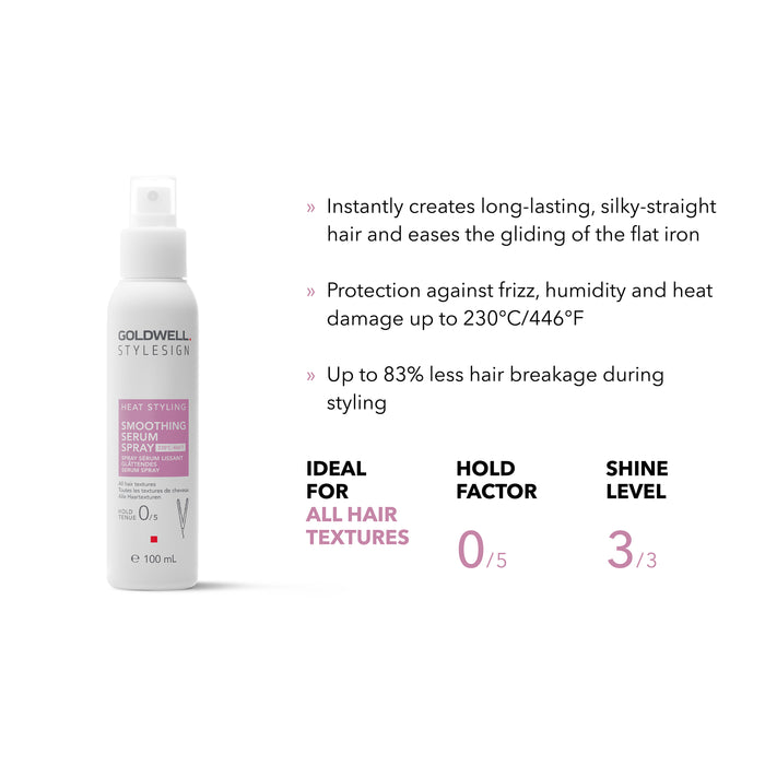 Goldwell StyleSign Smoothing Serum Heat Styling Spray 100ml