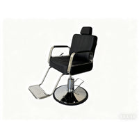 Crewe Orlando Hampton Barbers Chair Black - 7 Day Quick Ship