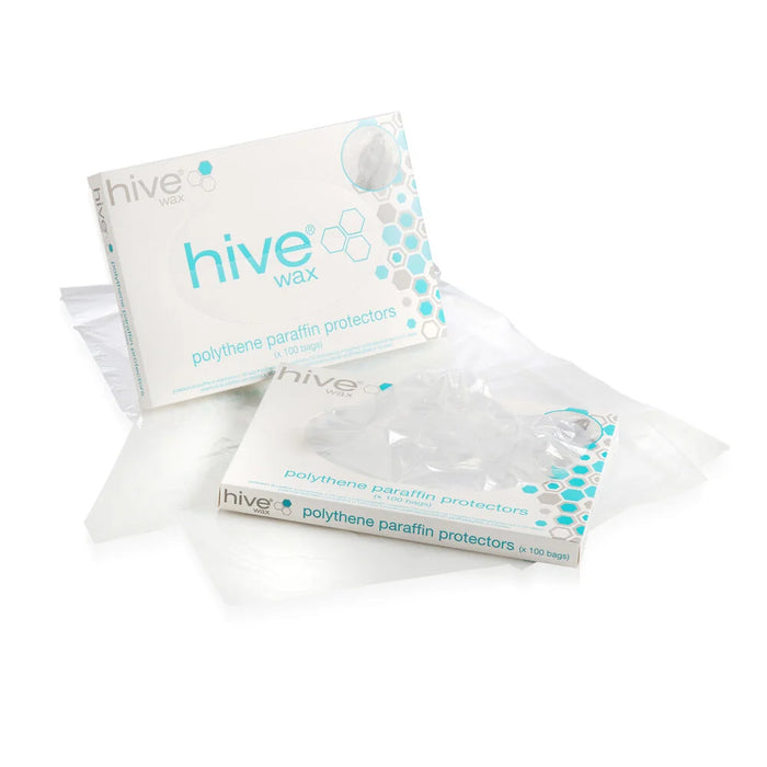 Hive Of Beauty Polythene Paraffin Protectors (100 pack)