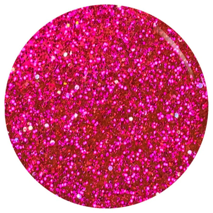 The Edge Gel Polish 8ml - The Magenta Glitter