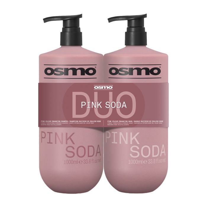 Osmo Pink Soda Colour Enhancing Shampoo and Mask Duo 1L