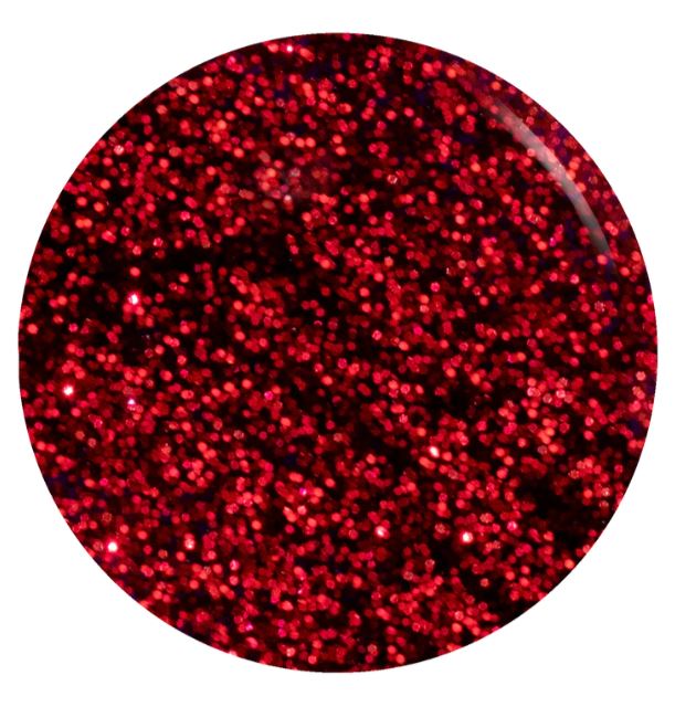 The Edge Gel Polish 8ml - The Berry Glitter