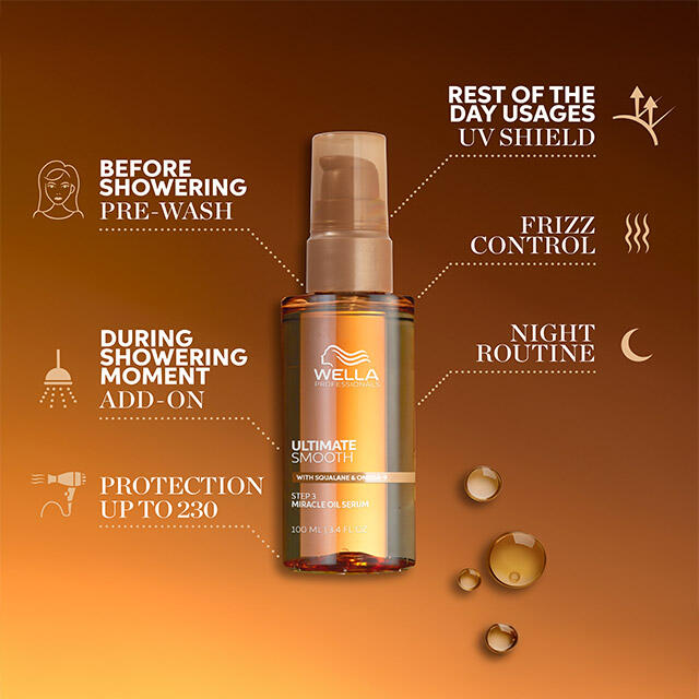 Wella Ultimate Smooth Miracle Oil Serum 100ml