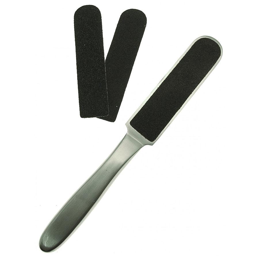 Hive Callus File with Disposable Pads Stainless Steel with 2 Disposabl ...