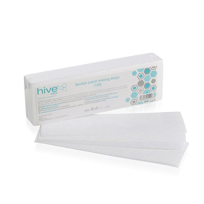 Hive Natural Cotton Waxing Strips (100 Pack)