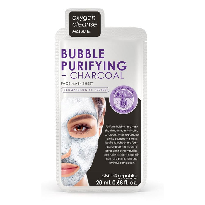 Skin Republic Bubble Purifying and Charcoal Face Mask