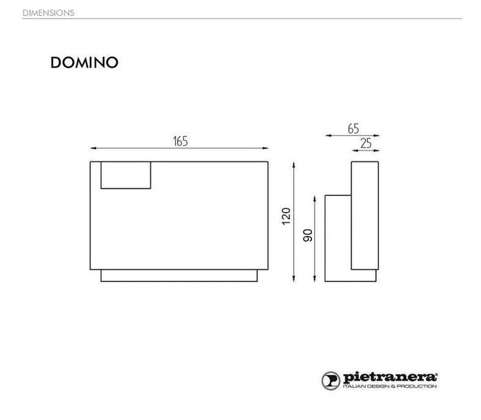Pietranera Domino Reception Desk