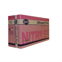 Nitrile Disposable Gloves Pink x 100