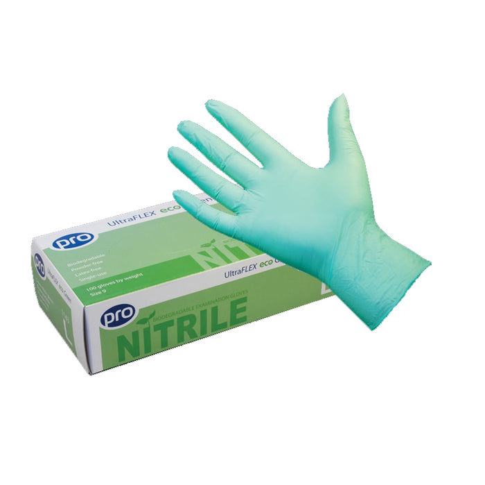 Biogreen Biodegradable Nitrile Gloves x 100