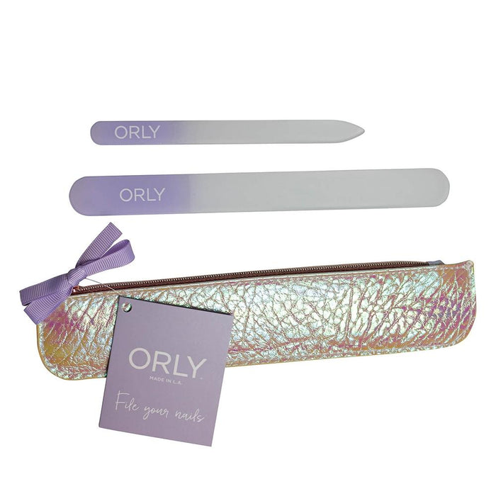 ORLY Holographic Lilac Crystal File Duo Set