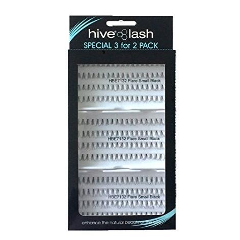 Hive Of Beauty Black Individual Flare Lashes (3 for 2 pack)