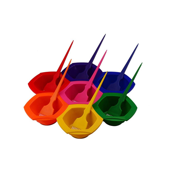 Prisma Rainbow Tint Bowls x 7