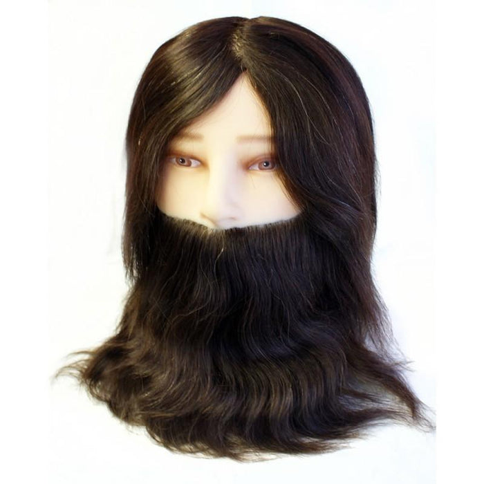 Hair Tools Gents Mannequin Training Head with Beard