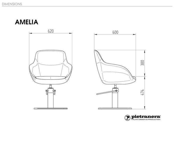 Pietranera Amelia Styling Chair
