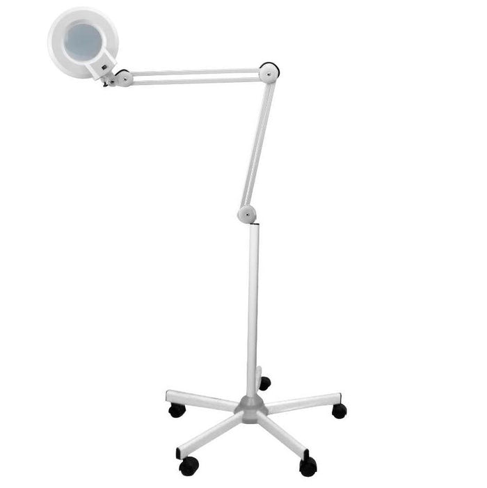 PJS Fluorescent Magnifying Lamp and Base