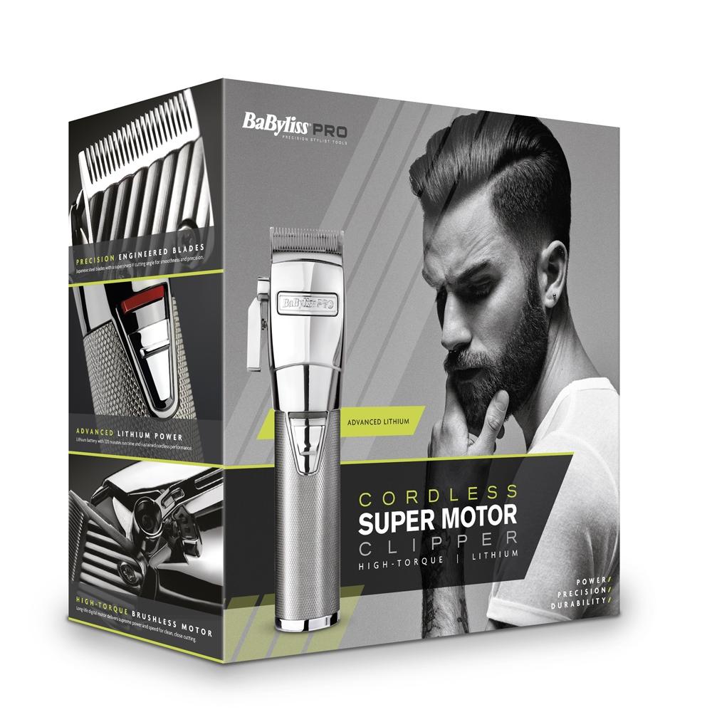 BaByliss PRO Cordless Super Motor Clippers – Salon Supplies