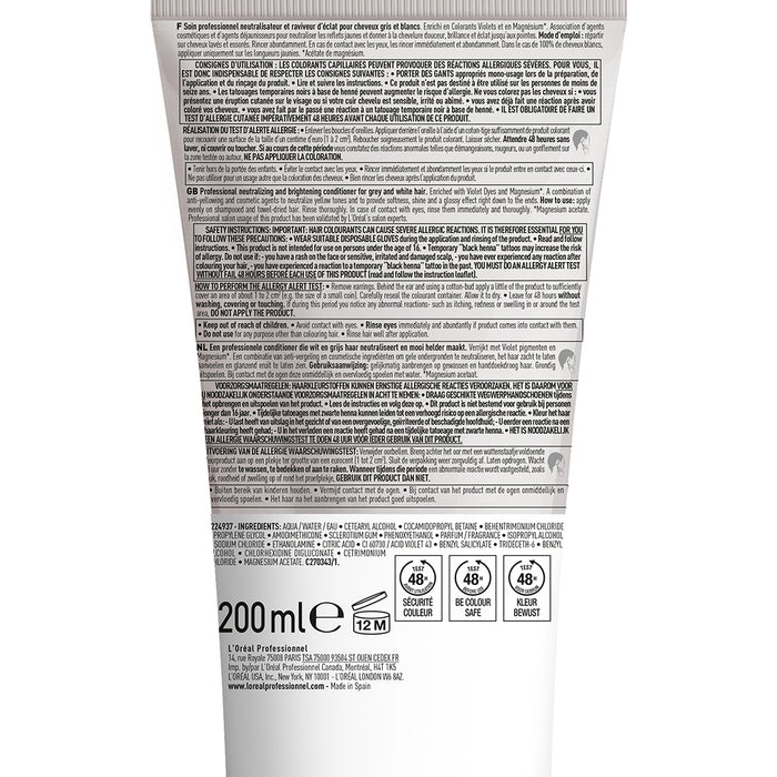 L'Oréal Professionnel Serie Expert Neutralising Cream Silver Conditioner 200ml