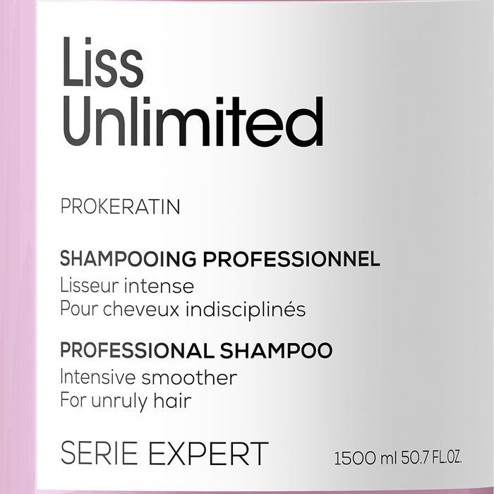 L'Oréal Serie Expert Liss Unlimited Smoothing Shampoo 1.5L