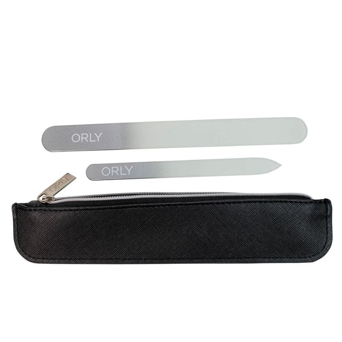 ORLY Black and Silver Crystal File Duo Set