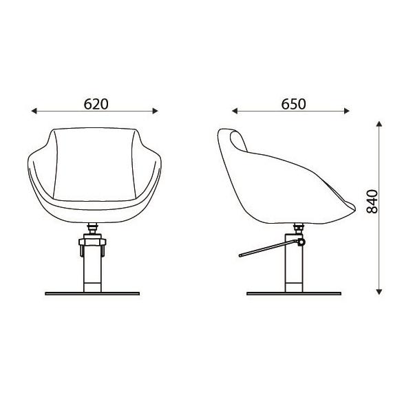 Karisma Bloomy Styling Chair - CLEARANCE