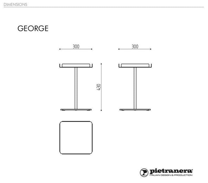 Pietranera George Table