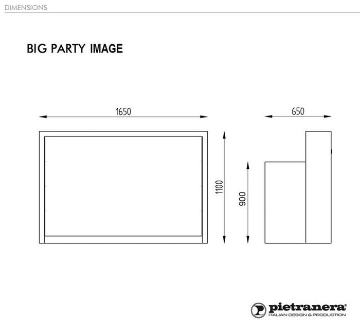 Pietranera Big Party Image Reception Desk