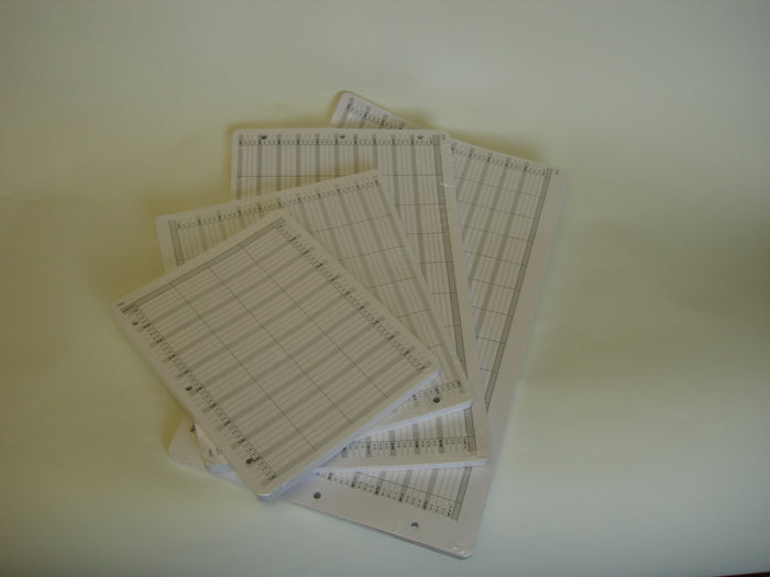 Quirepale 12 Column Refill Pages