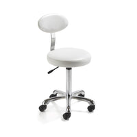 REM Therapist Stool With Backrest