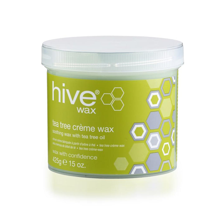 Hive Options Tea Tree Creme Wax 425g