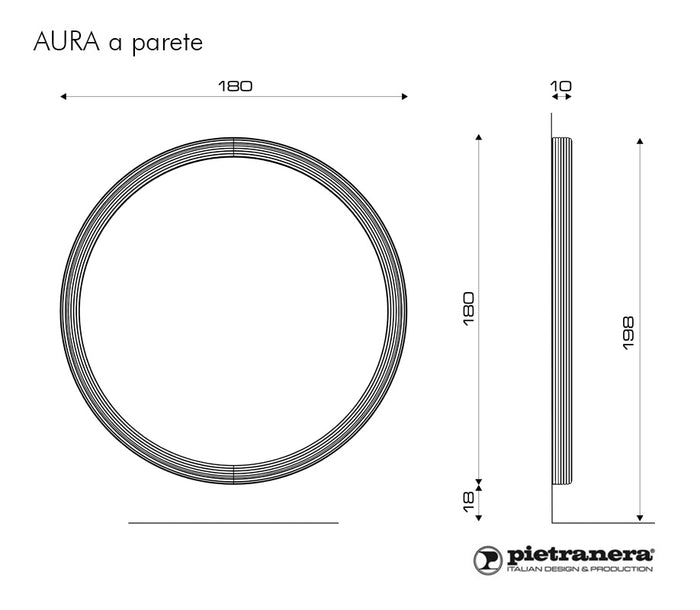 Pietranera Aura Parete Styling Unit