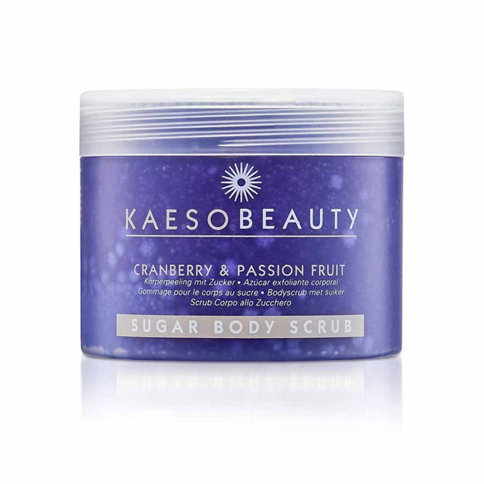 Kaeso Cranberry and Passion Fruit Sugar Body Scrub 450ml