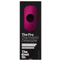 Knot Dr The Pro Hybrid Detangler Brush Fuchsia Pad