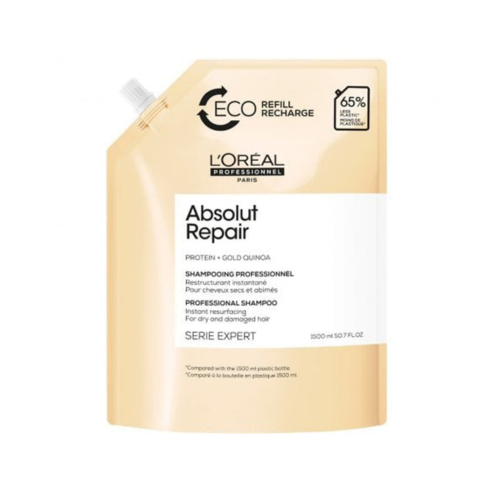 L'Oréal Serie Expert Absolut Repair Gold Shampoo 1.5L Refill Pack