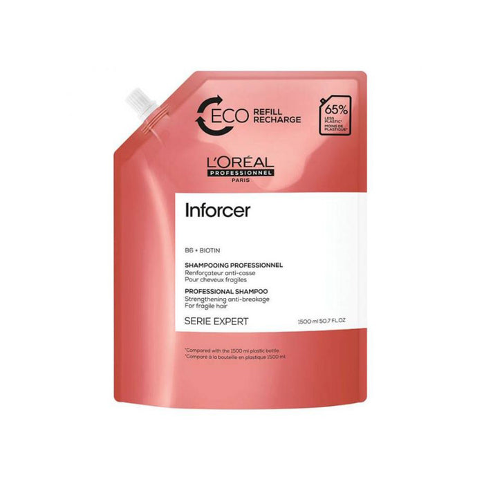 L'Oréal Serie Expert Inforcer Shampoo 1.5L Refill