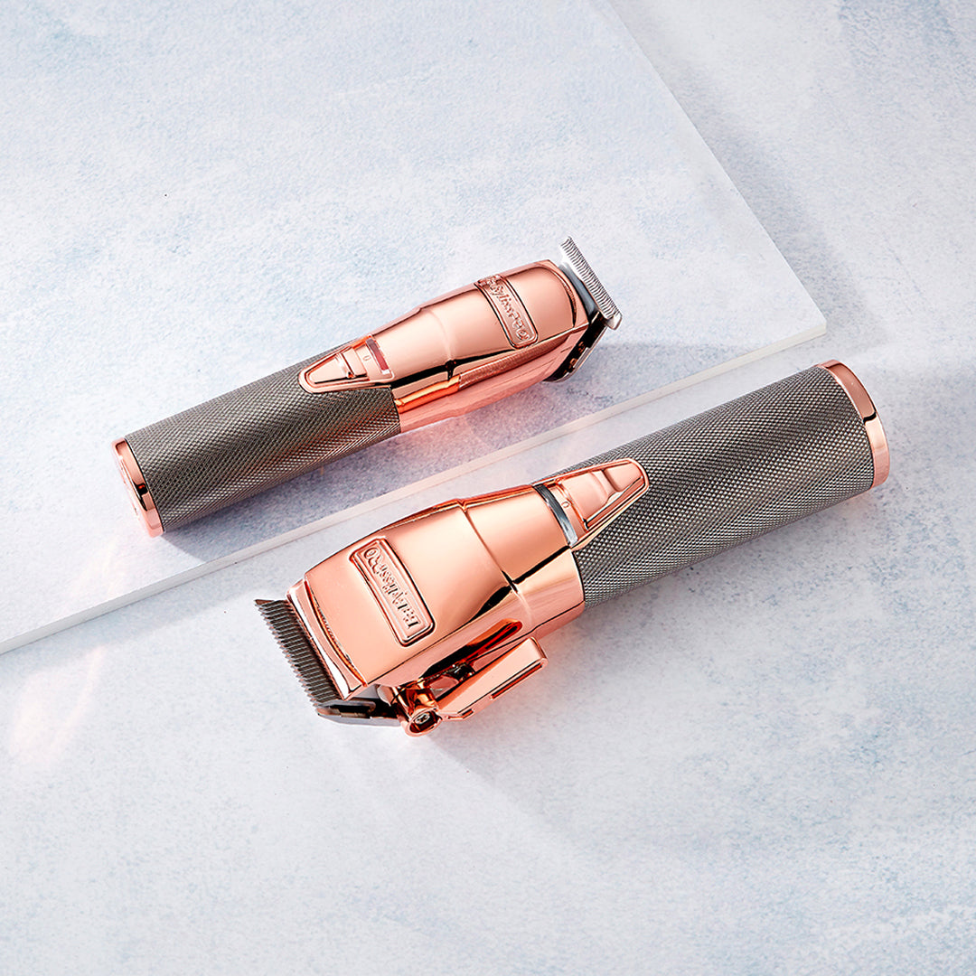 Clippers - Cordless Rose Gold Super Motor Clipper BAB8700DU - Babyliss