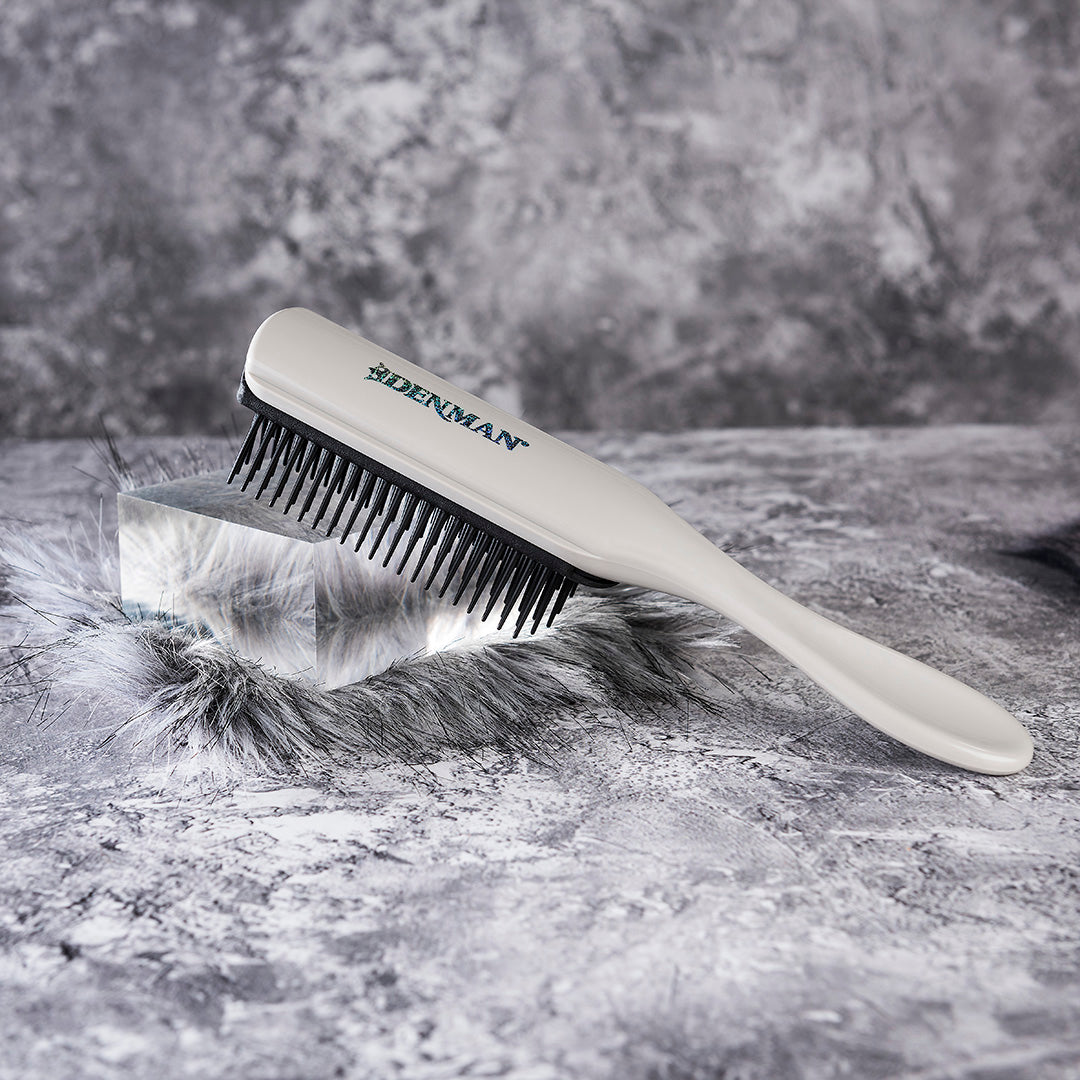 Denman D3 Original Styler 7 Row – Arctic Grey – Salon Supplies
