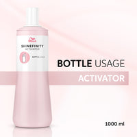 Wella Shinefinity Activator Bottle 2% 1 Litre