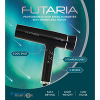 Hair Tools Futaria Black Hair Dryer