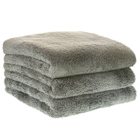 Hair Tools Micro Fibre Bleach Proof Steel Grey Towels (Bundle of 12)