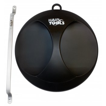 Hair Tools Deluxe Round Mirror With Black Bracket