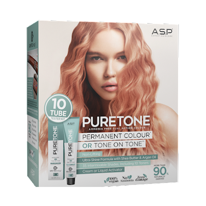 ASP PureTone Salon 10 Tube Trial Colour Kit