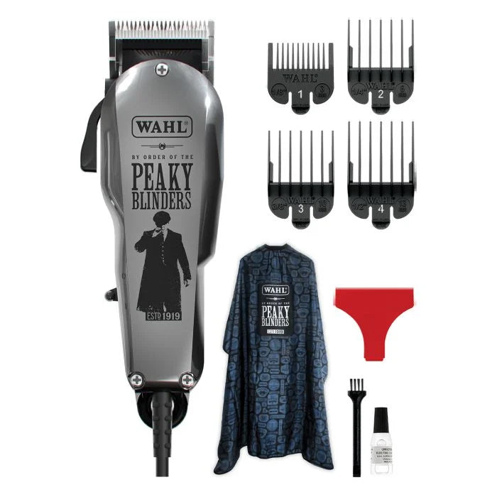 Wahl Peaky Blinders Special Edition Super Taper Clippers and Barber Cape Kit