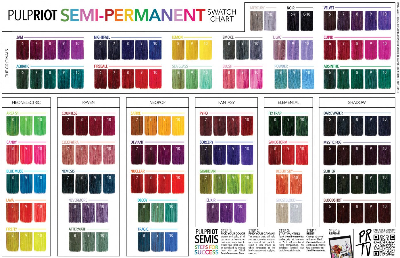 Pulp Riot Semi-Permanent Colour 118ml – Salon Supplies