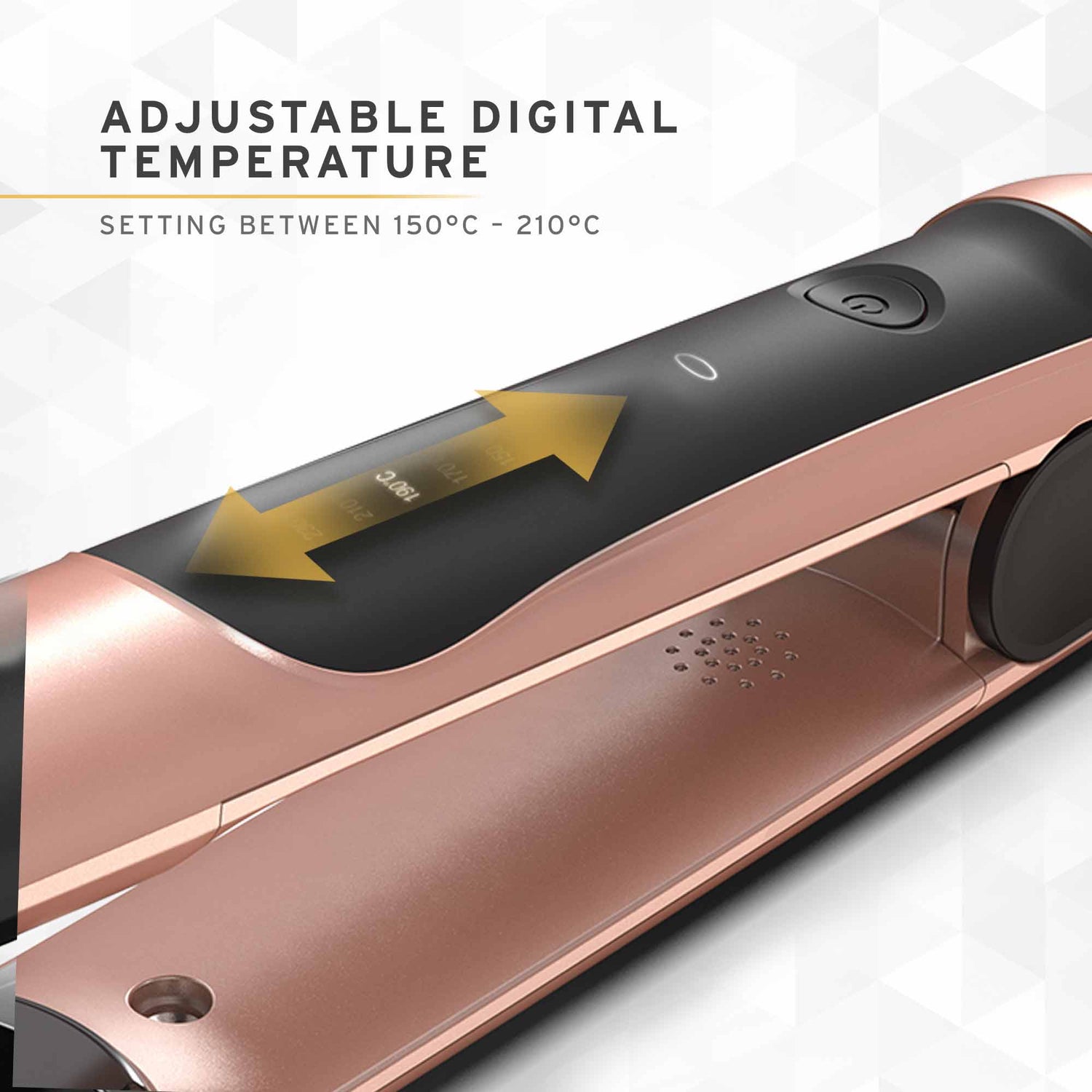 Rose gold cloud deals 9 straightener
